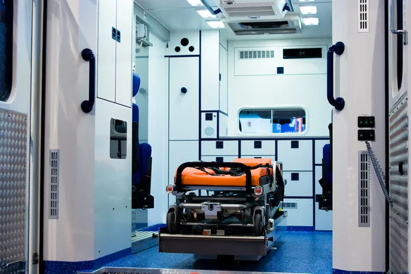 Interior de ambulancia —  Fotos de Stock