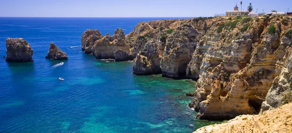 Algarve 바위-포르투갈 해안 — 스톡 사진