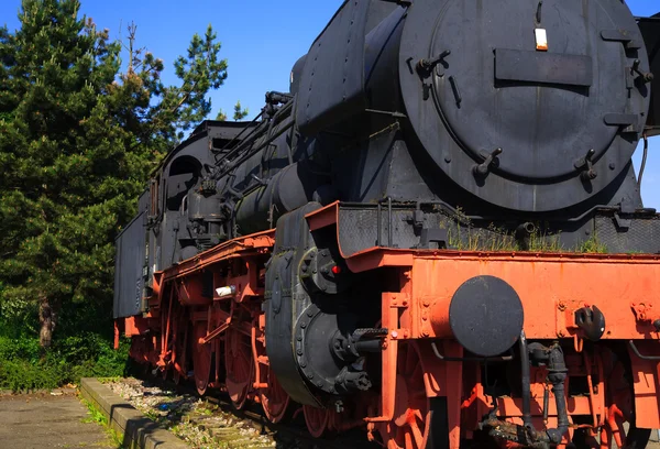 Locomotiva antiga — Fotografia de Stock