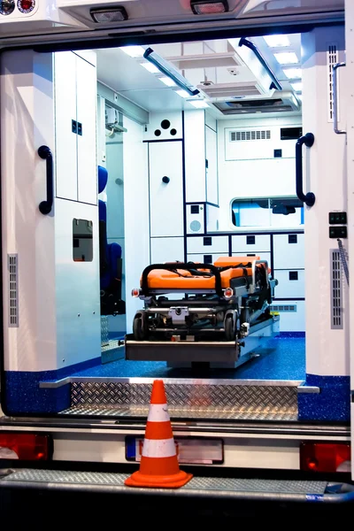 Krankenwagen-Innenraum — Stockfoto