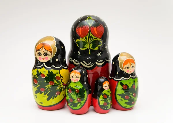 Bambola matrioska russa — Foto Stock