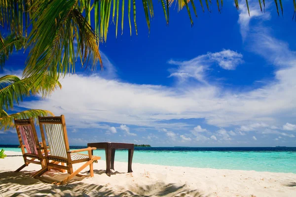 Relaxando no paraíso tropical — Fotografia de Stock