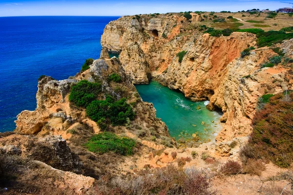 Algarve rock - coasta Portugaliei — Fotografie, imagine de stoc