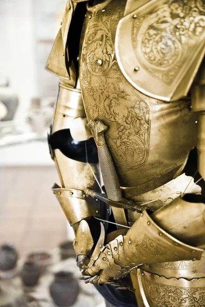 骑士盔甲 — 图库照片