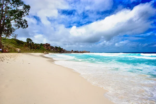 Pantai Grand Anse — Stok Foto