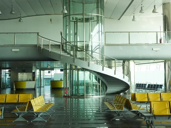 Flygplats väntar — Stockfoto