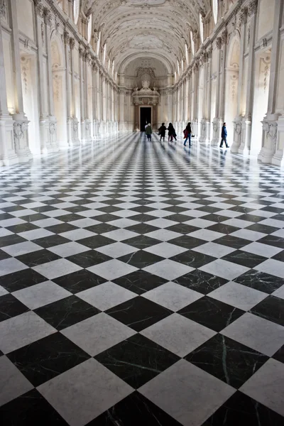 ヴェナリア王宮 イタリア 高貴な宮殿でダイアナのギャラリー — ストック写真
