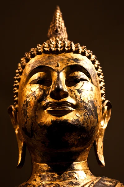 Bodhisattva sentado - detalhe — Fotografia de Stock