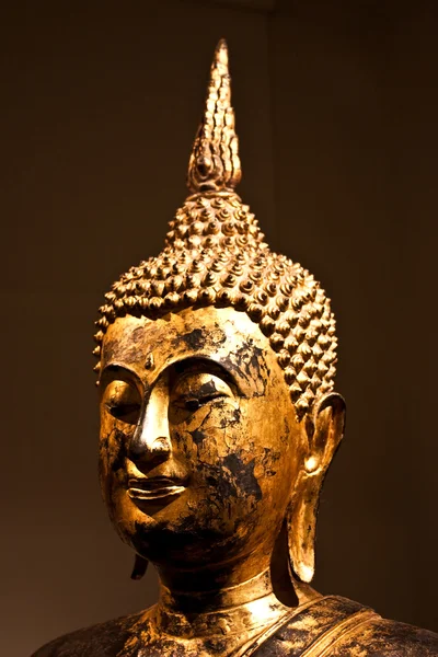 Bodhisattva sentado - detalhe — Fotografia de Stock