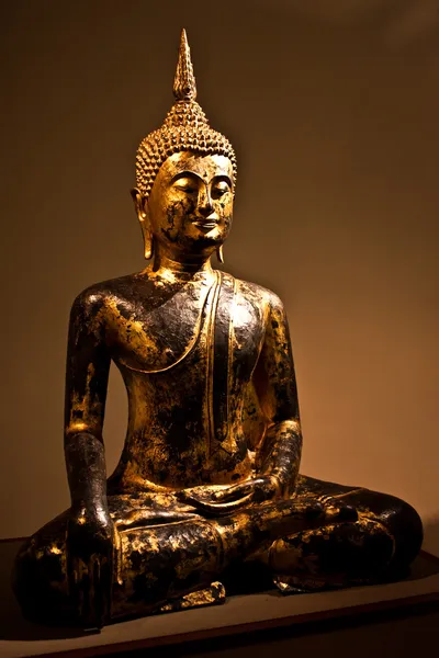 Sitting Bodhisattva - detail — Stock Photo, Image