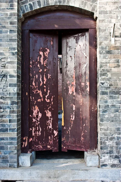 Hutong πόρτα - Πεκίνο — Φωτογραφία Αρχείου