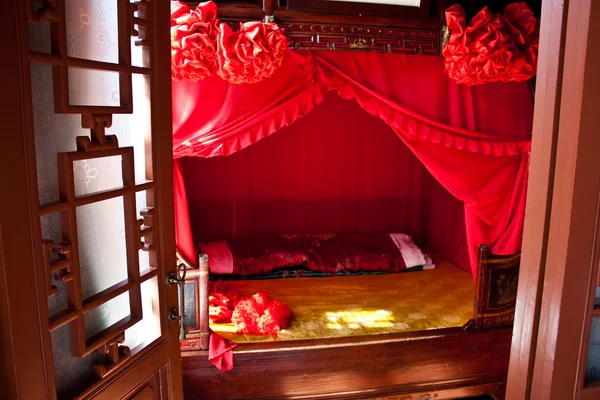 Традиционный китайский двор — стоковое фото