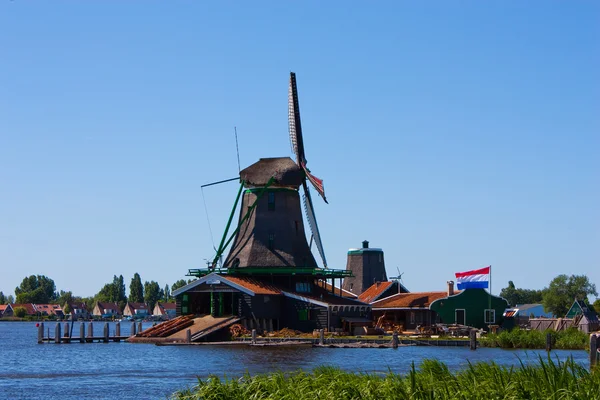 Hollanda'da fabrikaları — Stok fotoğraf