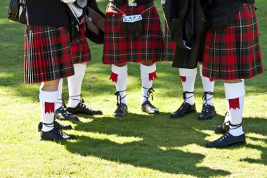 Scottish kilts clipart