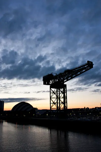 Glasgow - kraan clydebank — Stockfoto