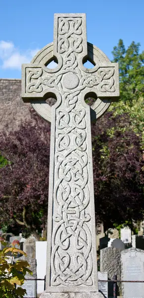 Celtic crucifix — Stock Photo, Image