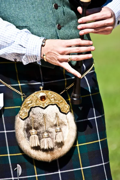 Шотландський волинку — стокове фото