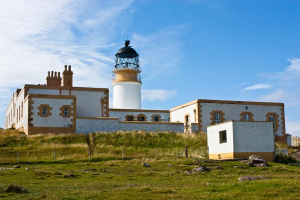 Lighthouse in Sutherland — Stock Photo, Image