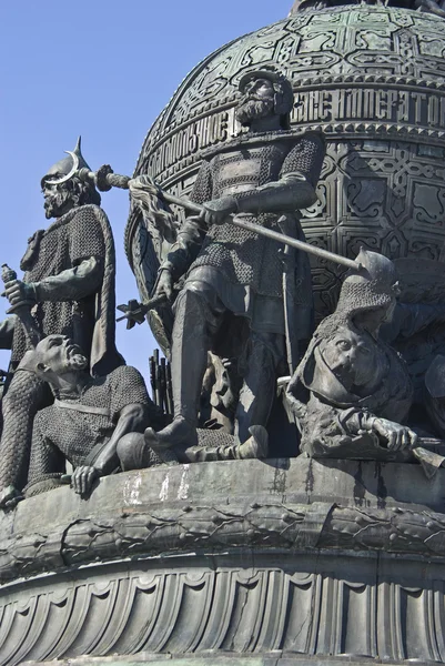 Denkmal 1000 Jahre Russland — Stockfoto