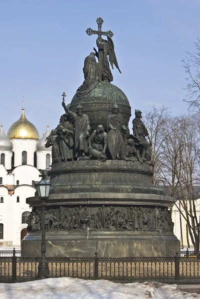 ロシアの 1000年の記念碑 — ストック写真