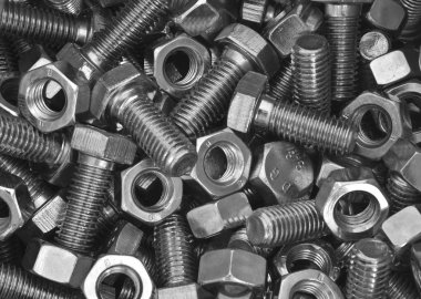 Bolts and nuts clipart