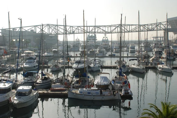Яхтенный порт — стоковое фото