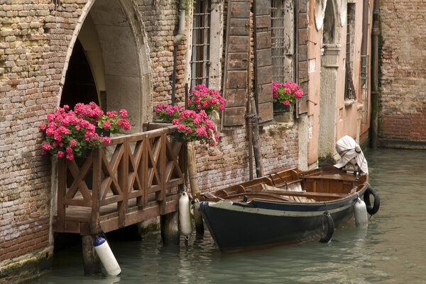 Balcony in Venice, Italy