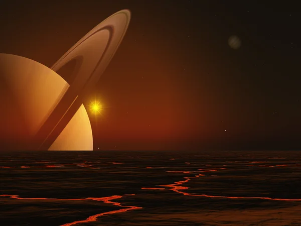 Saturn — Stock Photo, Image