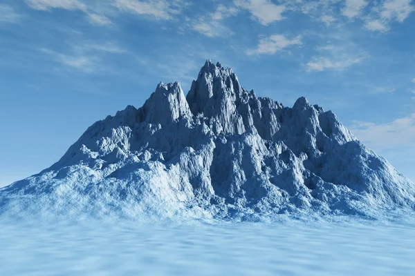 Большая гора — стоковое фото
