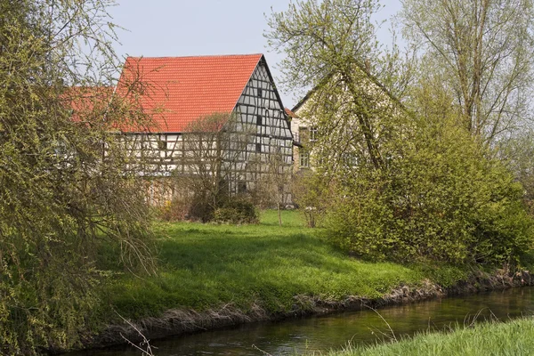 stock image Timbered House