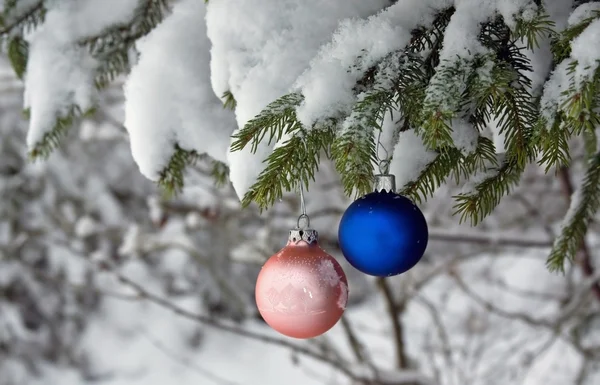 Kerstboom bal — Stockfoto