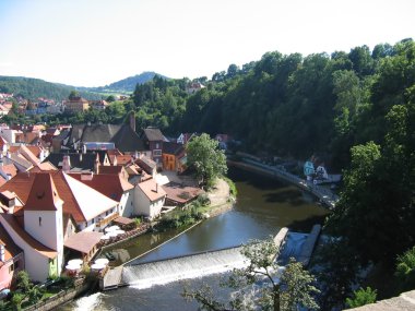 Cesky Krumlov Görünümü