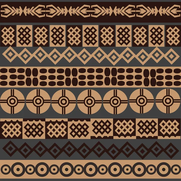 African symbols background — Stock Photo, Image
