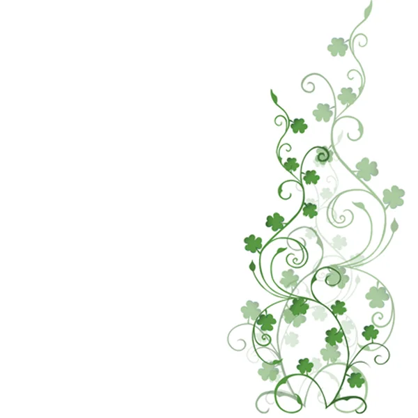 Clover foliage, background — Stock Photo, Image