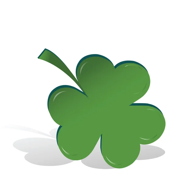Liść koniczyny na St. Patrick dzień — Zdjęcie stockowe