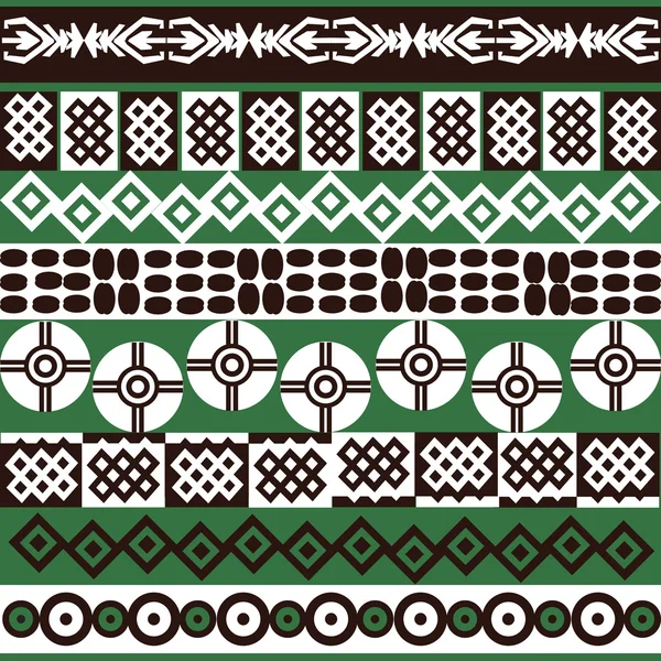 Ethnic African symbols background — Stock Photo, Image