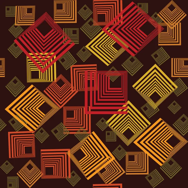 Шаблон с абстрактными квадратами — стоковое фото