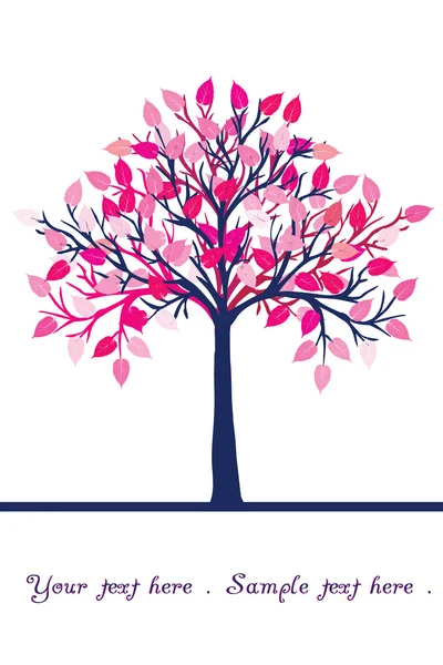 ピンクの木 — ストック写真