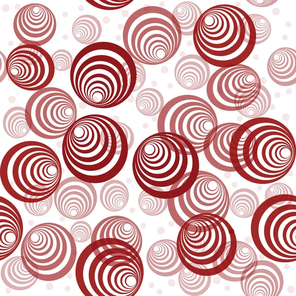Retro background with red circles — Stock Photo, Image