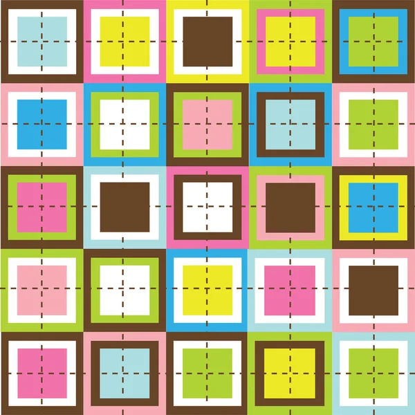 Retro-Textur, Hintergrund in farbigem Quadrat — Stockfoto
