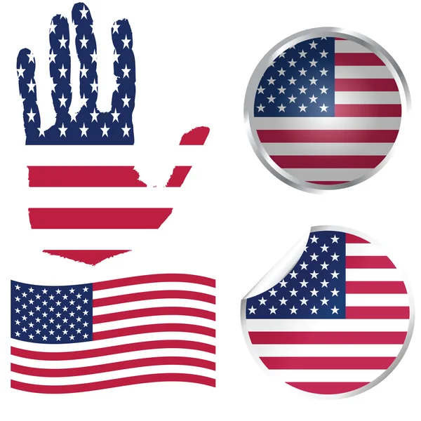 United states collection — Stock Photo, Image