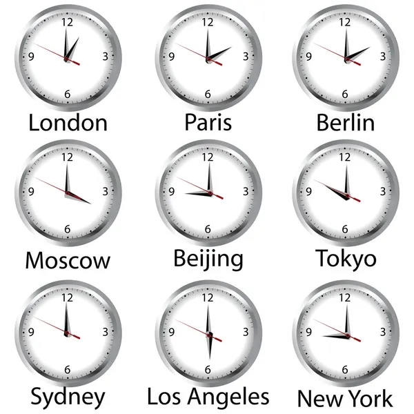 Horas mundiales —  Fotos de Stock