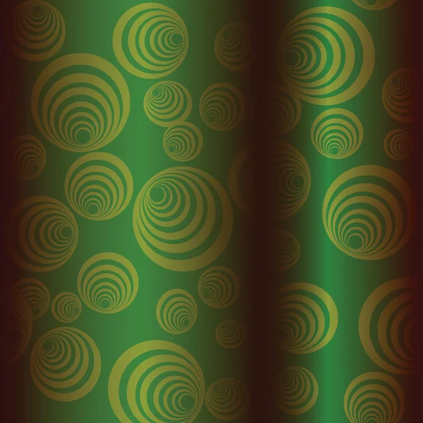 Abstract achtergrond met groene cirkels — Stockfoto