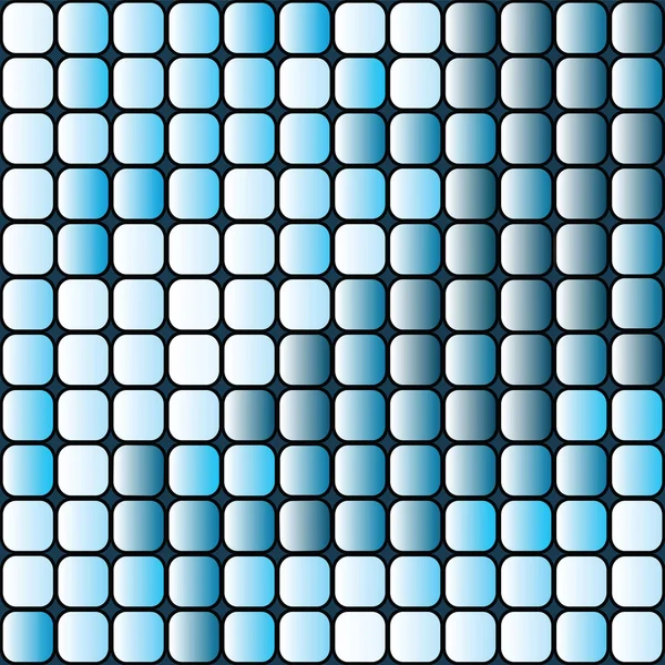 Abstraktní čtverce bezproblémové v modrých barvách — Stock fotografie