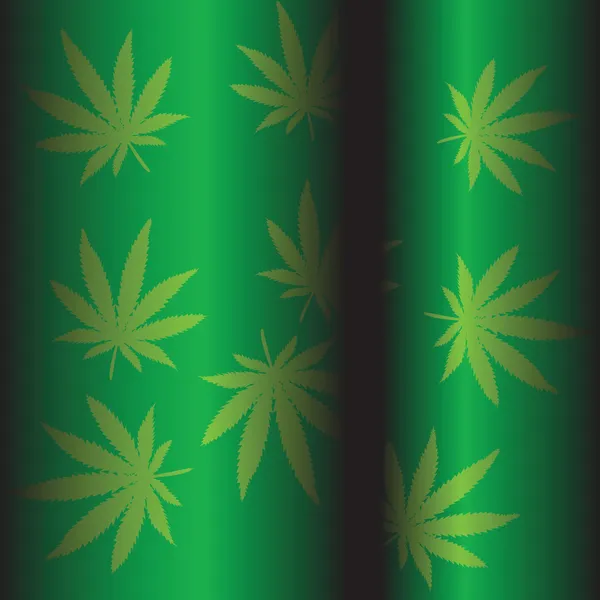 Fondo verde marihuana —  Fotos de Stock