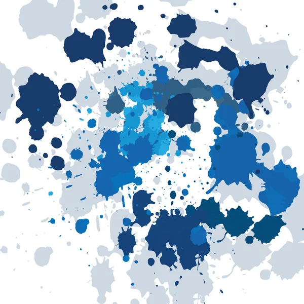 블루 잉크 반점 — 스톡 사진