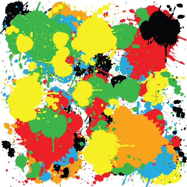 Fondo colorido abstracto con manchas — Foto de Stock