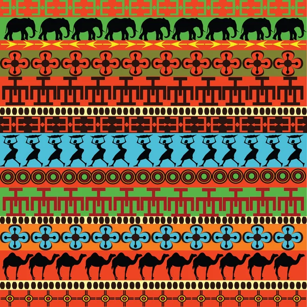 Traditionele Afrikaanse patroon — Stockfoto