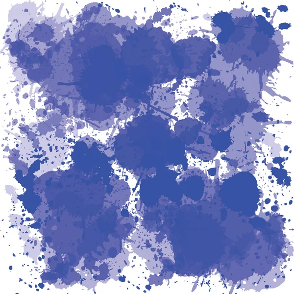 Manchas de tinta azul — Fotografia de Stock