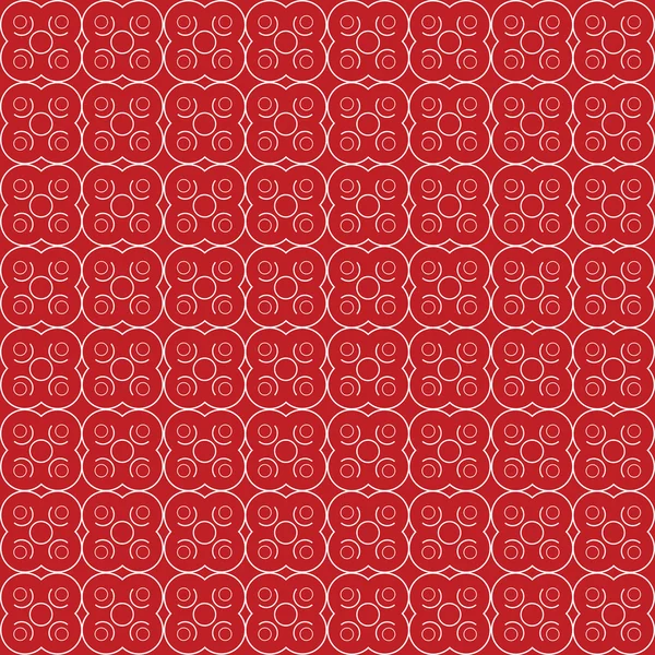 Patrón rojo sin costura floral abstracto —  Fotos de Stock